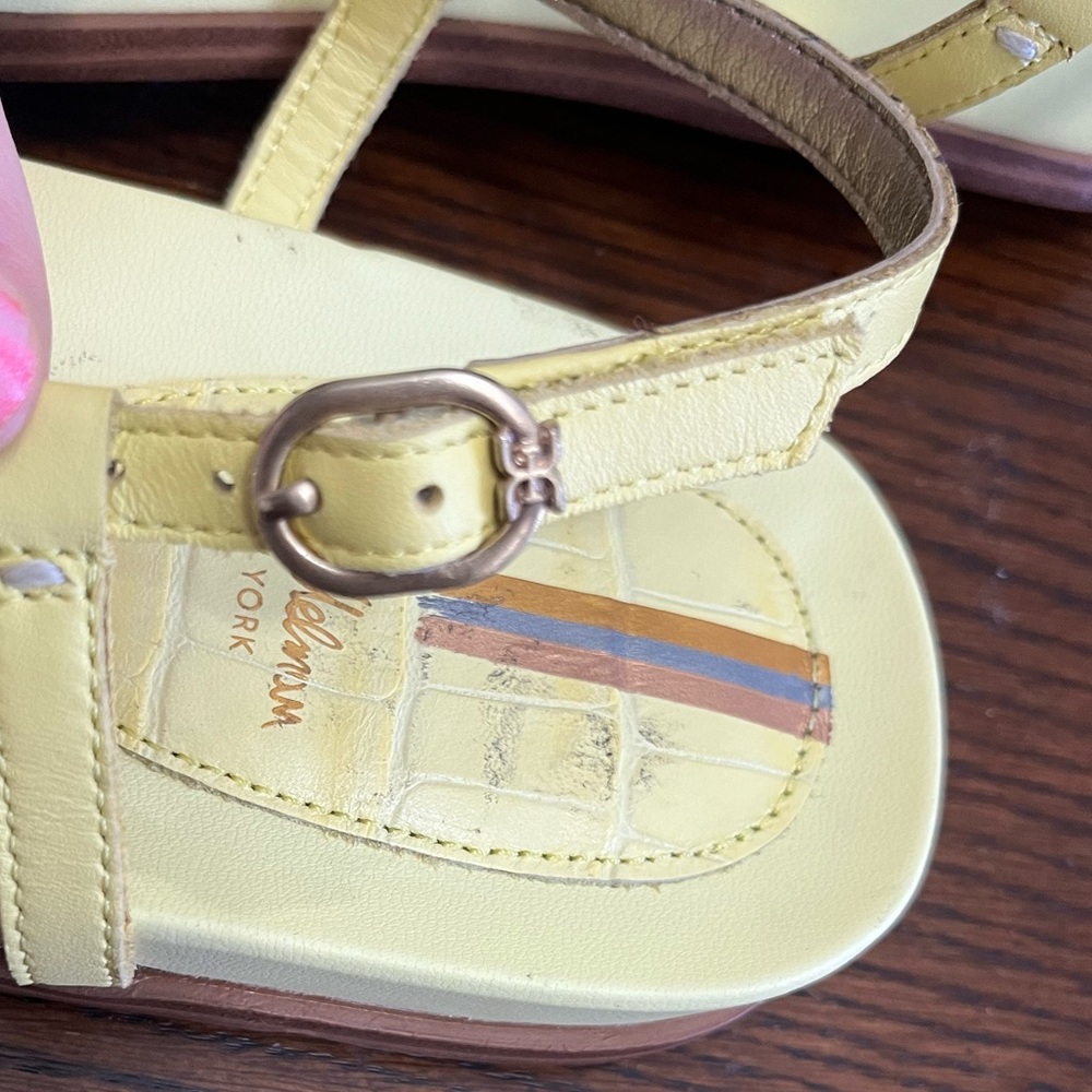 Sam Edelman Yellow Sandals - Picture 6 of 7